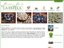 Tablet Screenshot of fabaslaestela.com